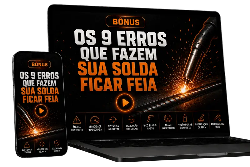 Mockup Os 9 Erros Que Fazem Sua Solda Ficar Feia